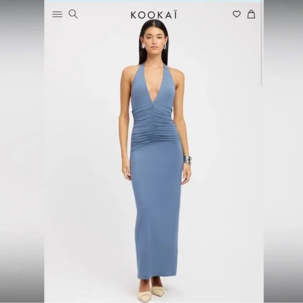 Kookai blue mist Maxi Dress